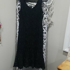 Thalia Sodi Black Lace Dress